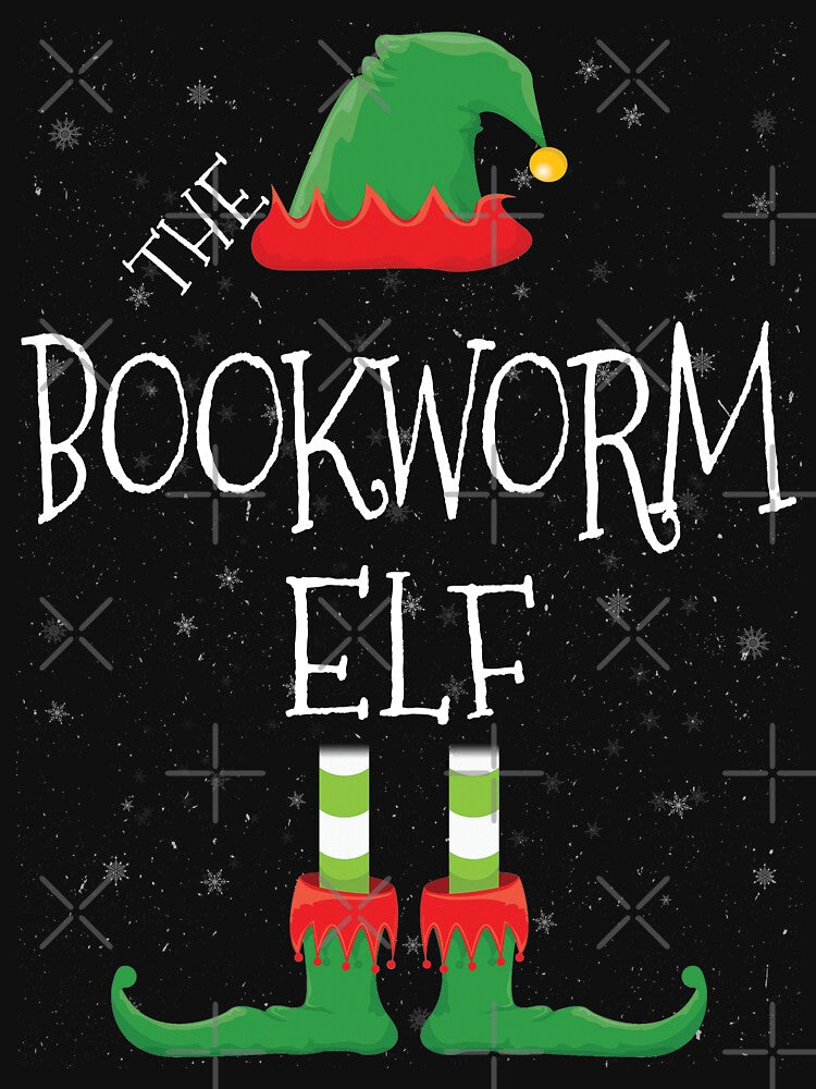 Bookworm Elf Family Matching Christmas Group Funny Gift by DavisHasari T-Shirts, Hoodie, Sweatshirt (Image 3)
