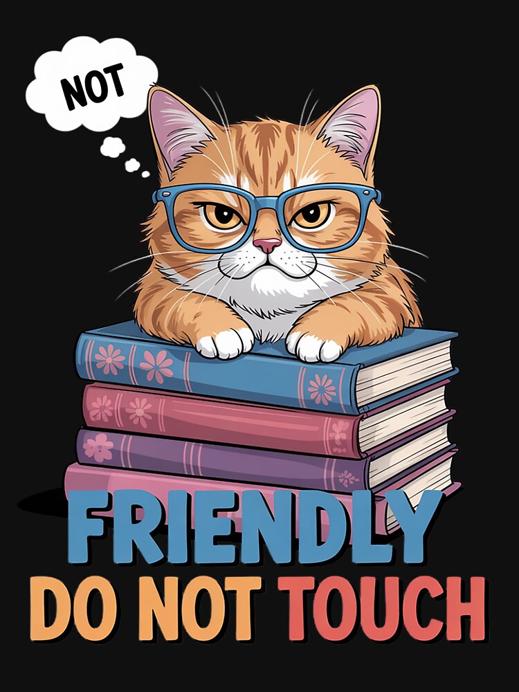 Sarcastic Loner Introvert Not a Friendly Do Not Touchs by Viepenny T-Shirts, Hoodie, Sweatshirt | BlankRebels.com (Image 3)