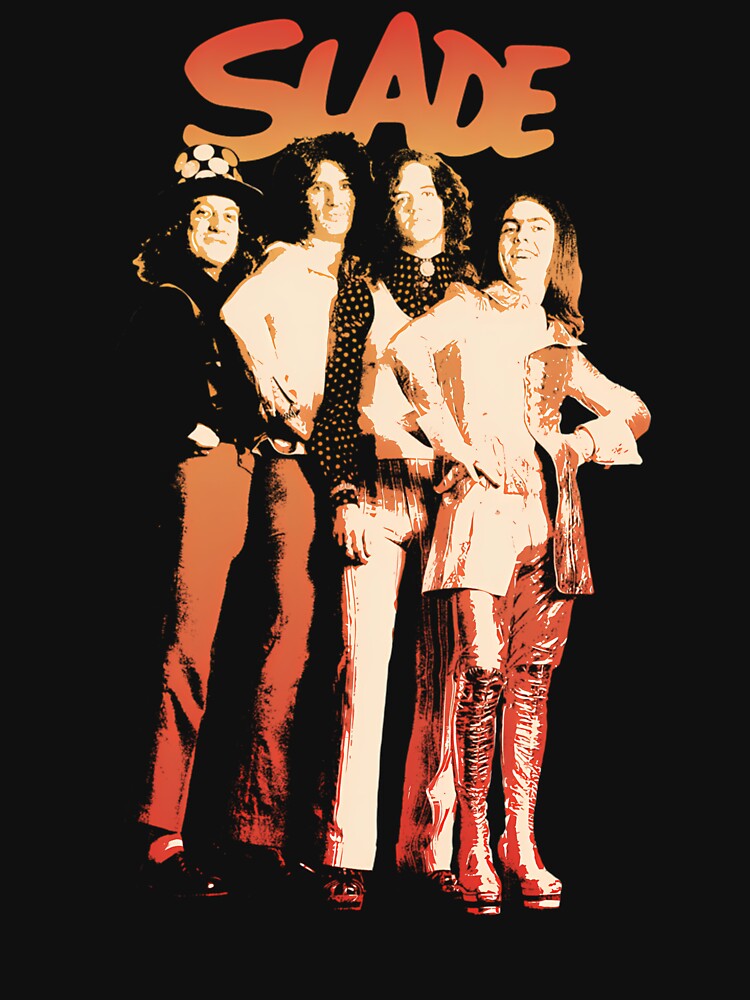 Slade Glam Rock Band by PAPAISL T-Shirts, Hoodie, Sweatshirt | BlankRebels.com (Image 3)