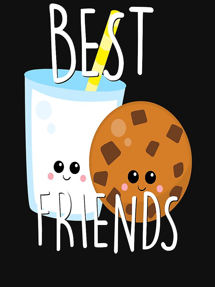 Best Friend Cookies and Milk by nwaja-art T-Shirts, Hoodie, Sweatshirt | BlankRebels.com (Image 3)