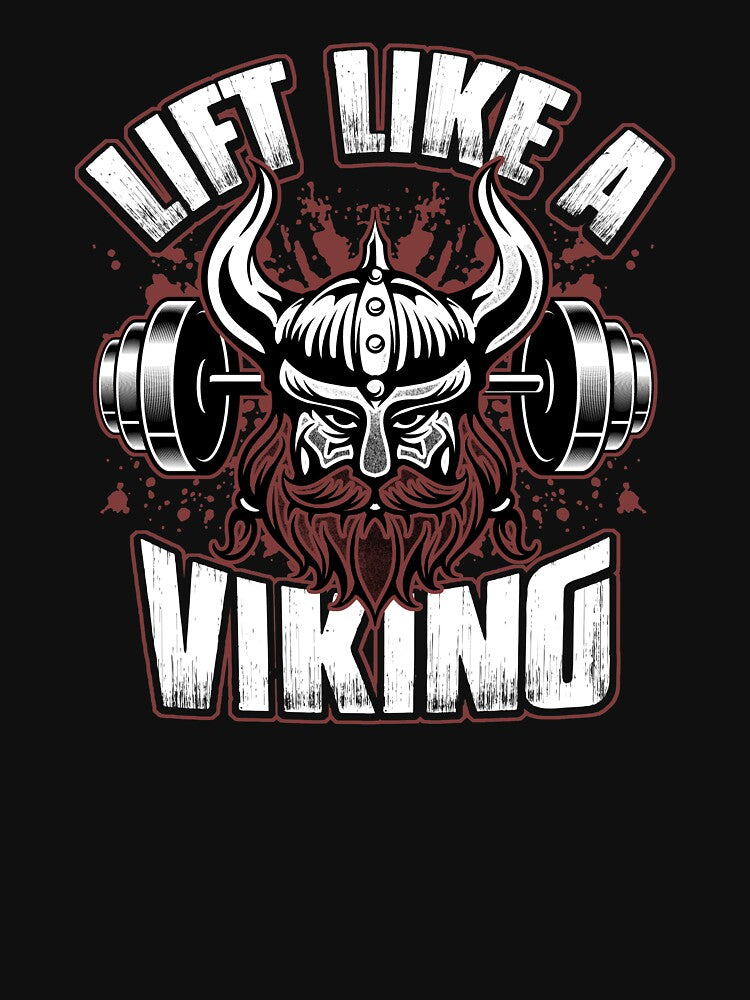 Lift Like A Viking Fitness Workout Lifting by festivalshirt T-Shirts, Hoodie, Sweatshirt | BlankRebels.com (Image 3)