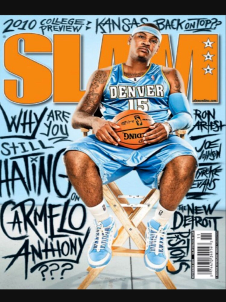 Carmelo Anthony slam magazine cover by MaximoHeathcote T-Shirts, Hoodie, Sweatshirt | BlankRebels.com (Image 3)