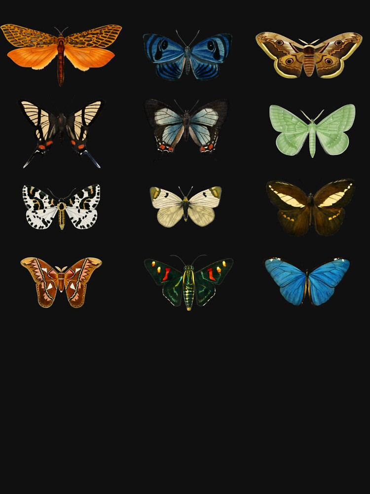 Butterflies Green Leaves by ArtMeetsPizza T-Shirts, Hoodie, Sweatshirt | BlankRebels.com (Image 3)