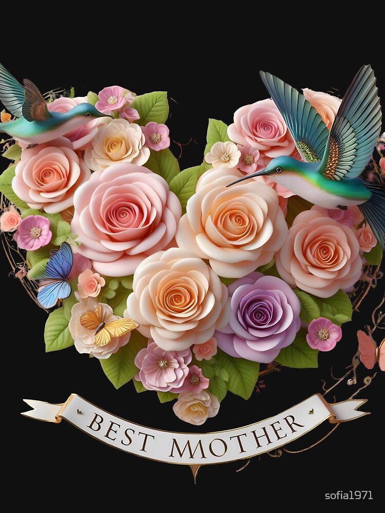 Ideas for Mother's Day 2024: 3d Heart by sofia1971 T-Shirts, Hoodie, Sweatshirt | BlankRebels.com (Image 3)