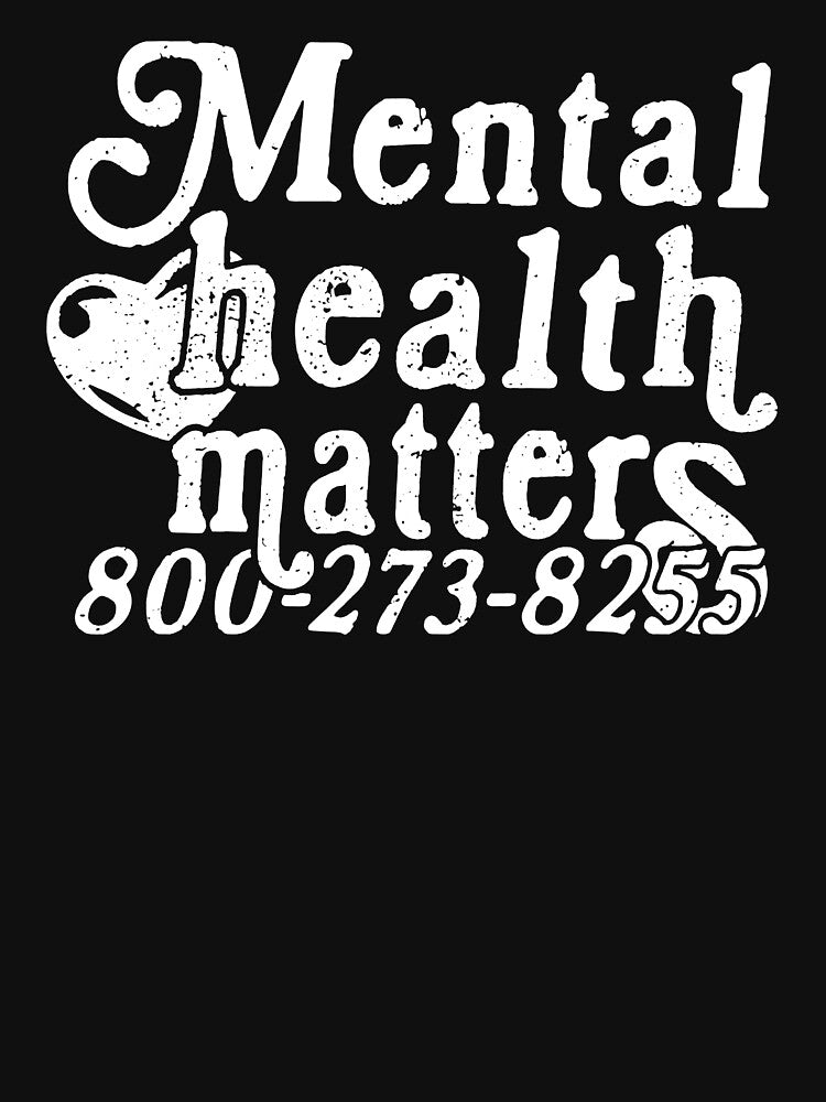 mental health matters merch by Antisocial-Co T-Shirts, Hoodie, Sweatshirt | BlankRebels.com (Image 3)