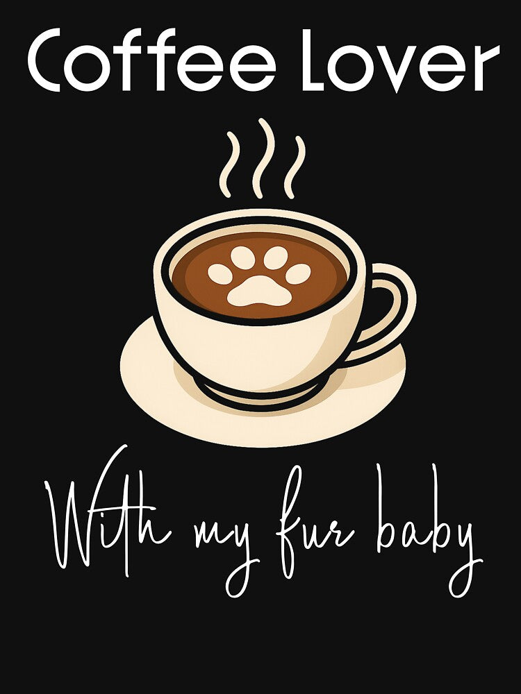 Fur Baby & Coffee – Cozy Pet Lover Design for Dark Tees by soycig Hoodie, Sweatshirt | BlankRebels.com (Image 3)