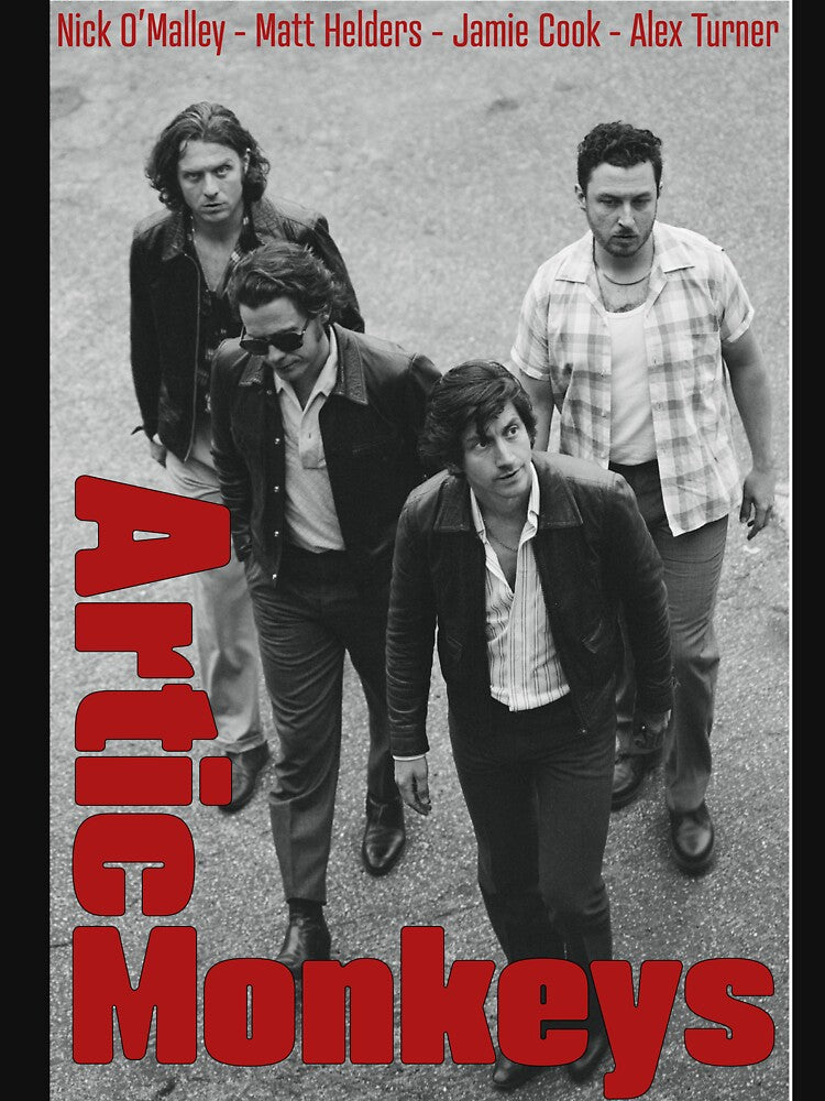 Ocean's 11/Artic Monkeys Art by MadeMontalbano T-Shirts, Hoodie, Sweatshirt | BlankRebels.com (Image 3)