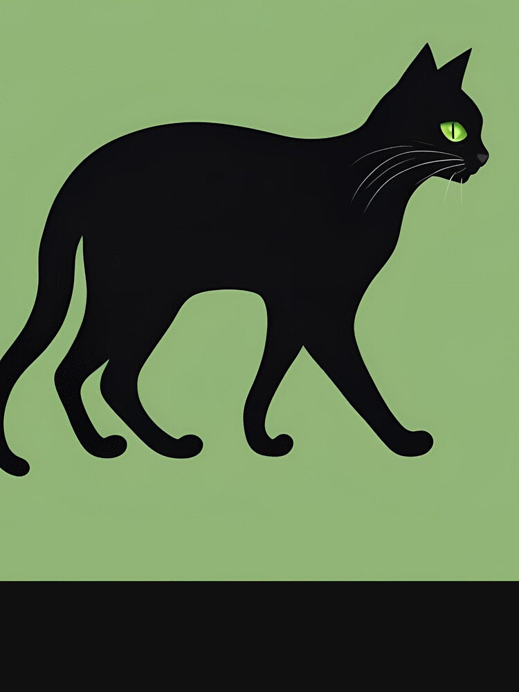 Halloween Black Cat Green Eyes by SeaStarAlex T-Shirts, Hoodie, Sweatshirt | BlankRebels.com (Image 3)