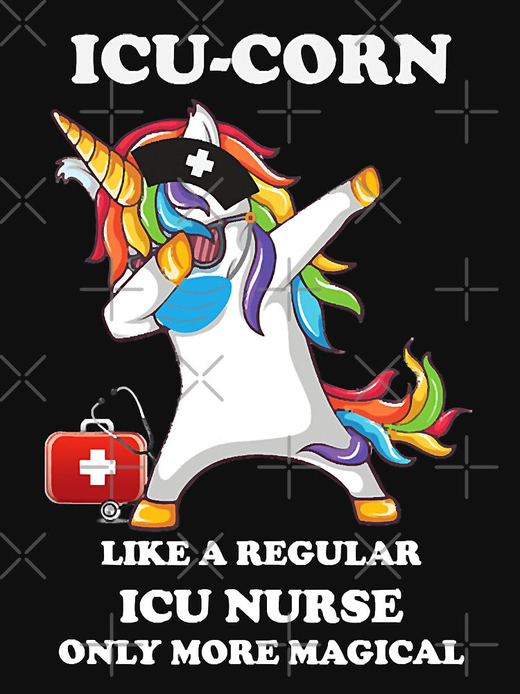 ICU Dabbing Unicorn by HumbleShirt T-Shirts, Hoodie, Sweatshirt | BlankRebels.com (Image 3)