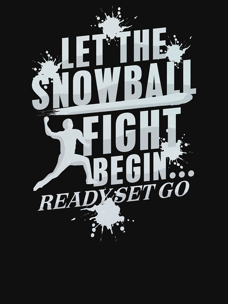Snowball Fight Gift by phoxydesign T-Shirts, Hoodie, Sweatshirt | BlankRebels.com (Image 3)