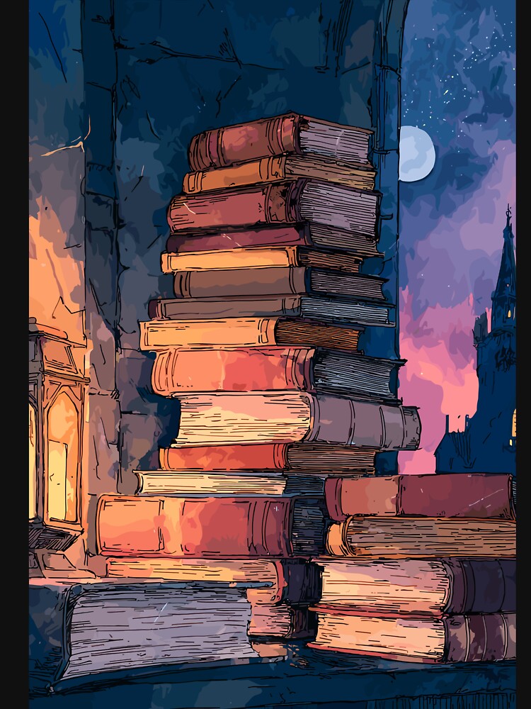 Scholar's Collection Old Tomes Light Academia by bapupa T-Shirts, Hoodie, Sweatshirt | BlankRebels.com (Image 3)