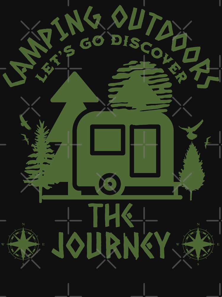 camping outdoors in a camping van by Aviartz01 T-Shirts, Hoodie, Sweatshirt | BlankRebels.com (Image 3)