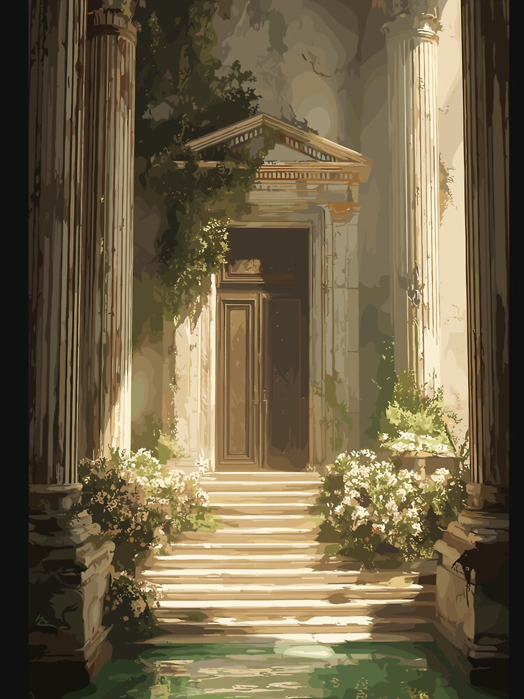 Marble Columns Classical Architecture Light Academia by bapupa T-Shirts, Hoodie, Sweatshirt | BlankRebels.com (Image 3)