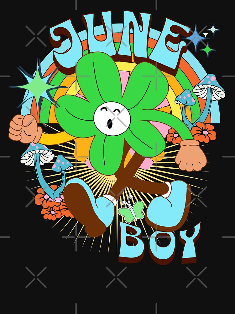 Retro June Boy Vintage Design by my-green-gecko T-Shirts, Hoodie, Sweatshirt | BlankRebels.com (Image 3)