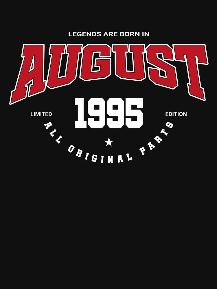 August legends 1995 by HB Shirts Hoodie, Sweatshirt | BlankRebels.com (Image 3)