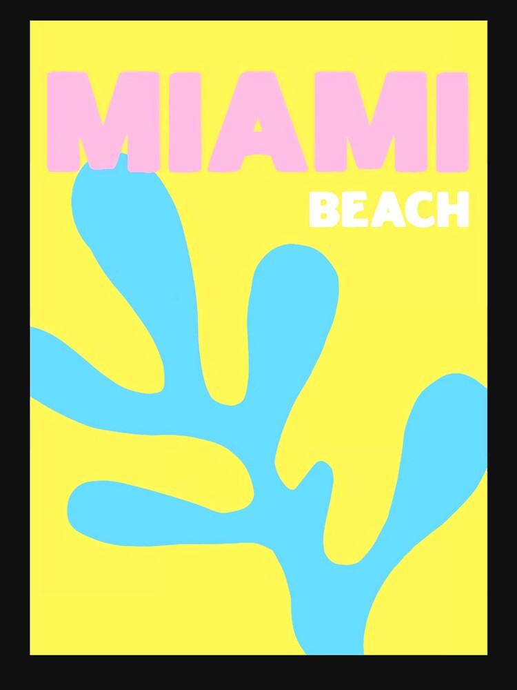 Vintage Miami Beach by MasenRin T-Shirts, Hoodie, Sweatshirt | BlankRebels.com (Image 3)