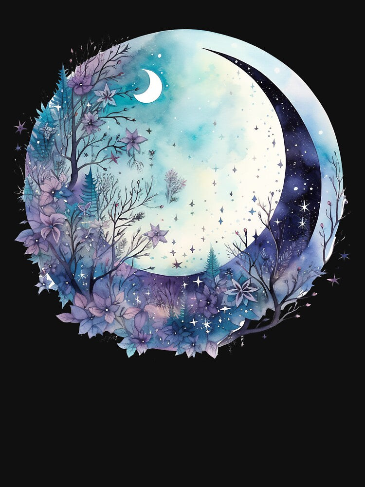 Midnight Lunar Dreams by Celestial Charm Co T-Shirts, Hoodie, Sweatshirt | BlankRebels.com (Image 3)