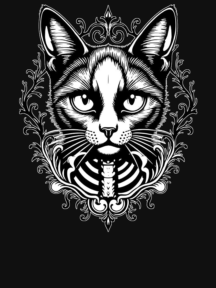 Scary cat by Brexmore3 T-Shirts, Hoodie, Sweatshirt | BlankRebels.com (Image 3)