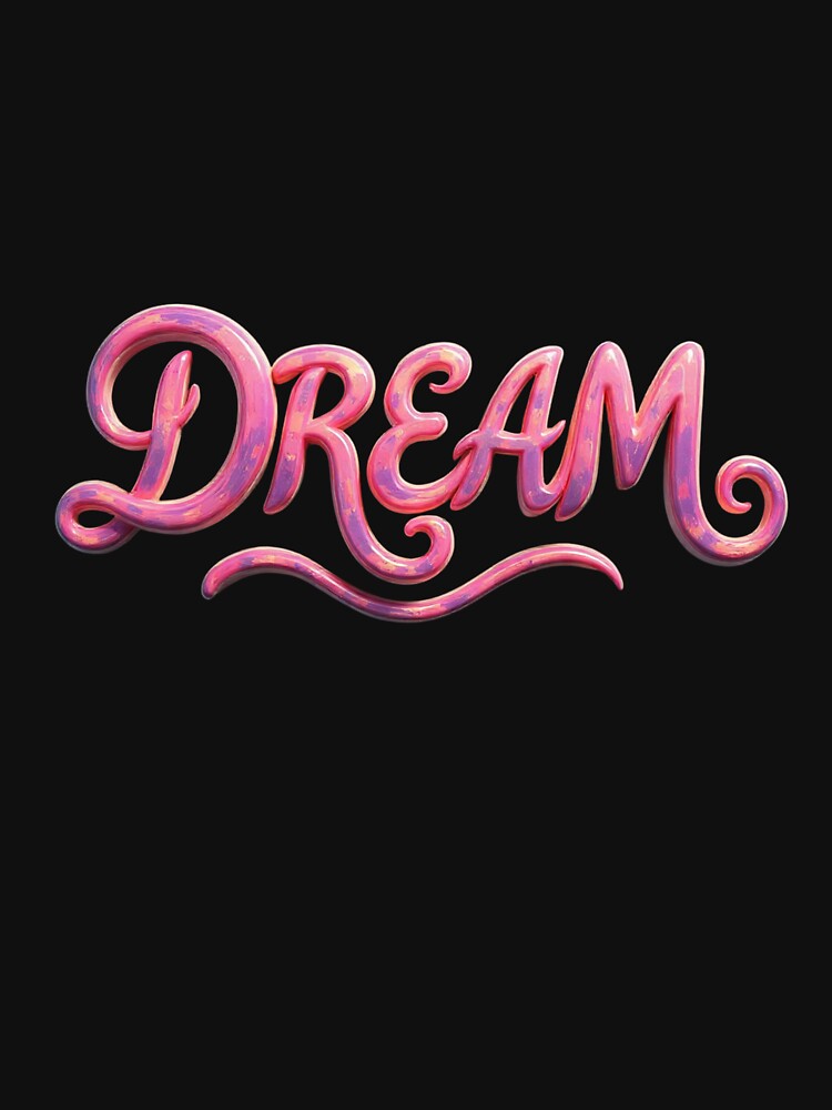 DREAM Minimal Typography Art by DIGPROF T-Shirts, Hoodie, Sweatshirt | BlankRebels.com (Image 3)