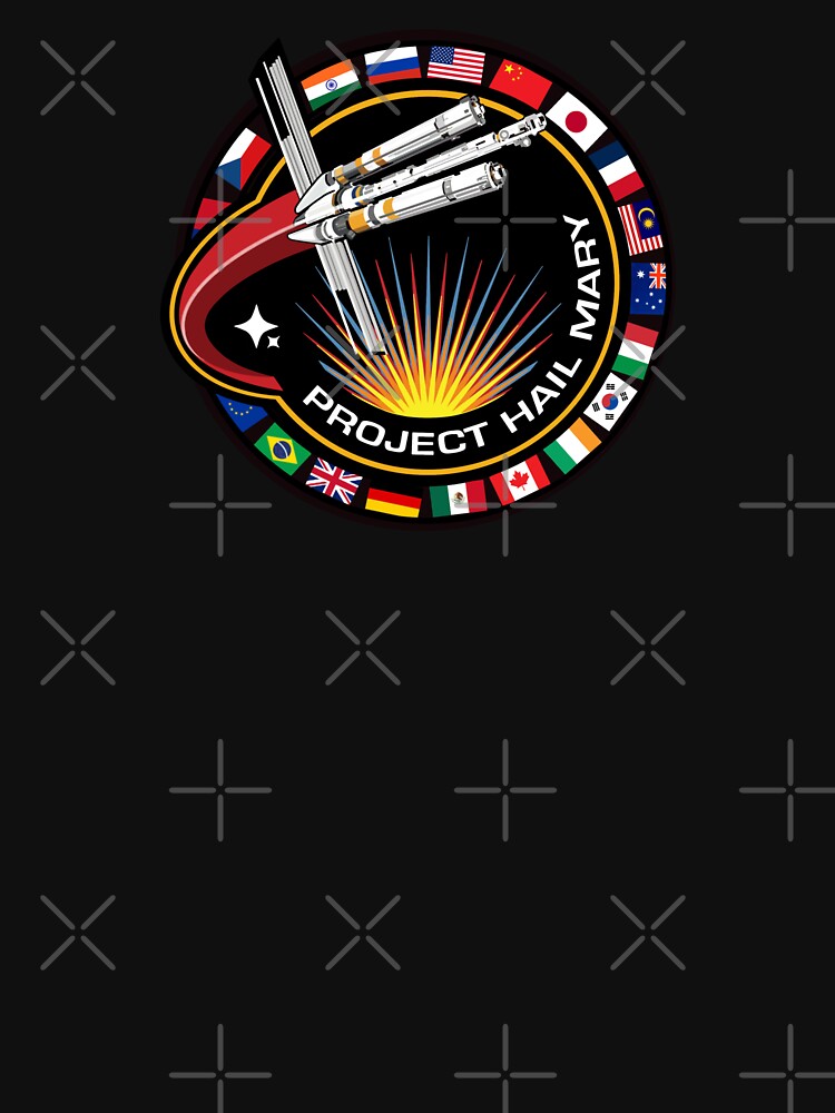 Project Hail Mary Mission Patch With Countries by Imaginary Ink