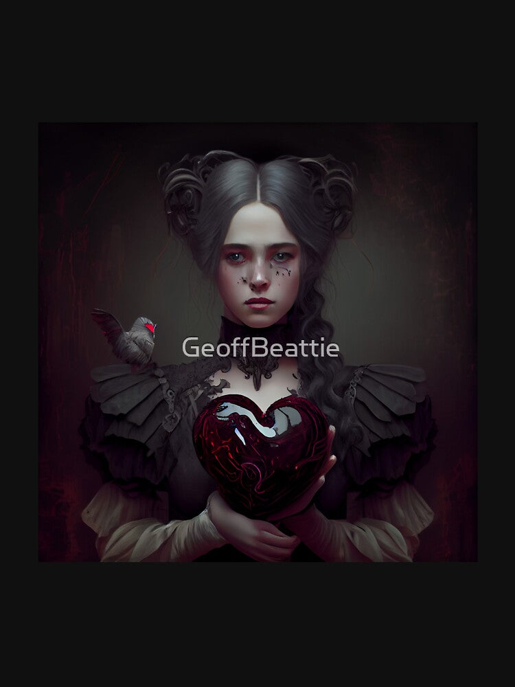 Gothic valentine, gothic image, gothic art by GeoffBeattie T-Shirts, Hoodie, Sweatshirt | BlankRebels.com (Image 3)