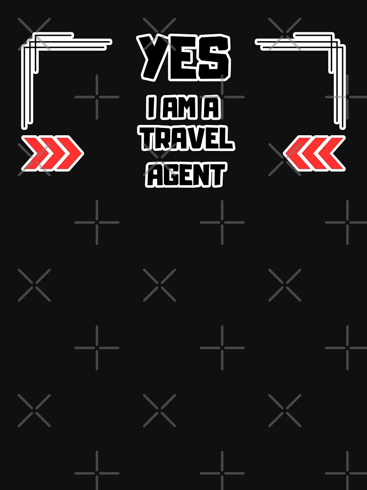Yes I am a Travel agent by yangs-wear T-Shirts, Hoodie, Sweatshirt | BlankRebels.com (Image 3)