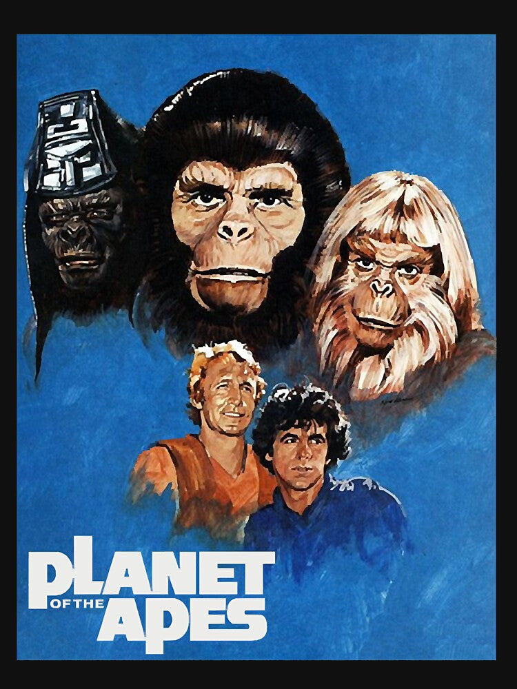 Planet of the Apes - 70s TV series Classic T-Shirt by larrlode Hoodie, Sweatshirt | BlankRebels.com (Image 3)