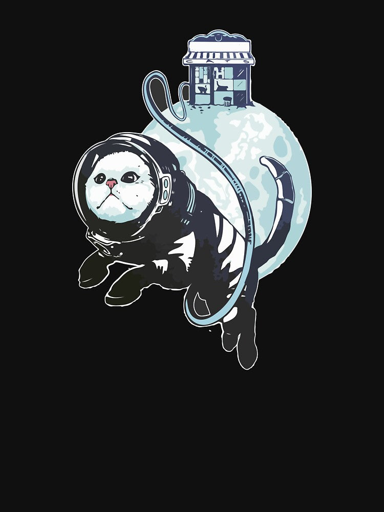 astronaut cat by zaher97 T-Shirts, Hoodie, Sweatshirt | BlankRebels.com (Image 3)