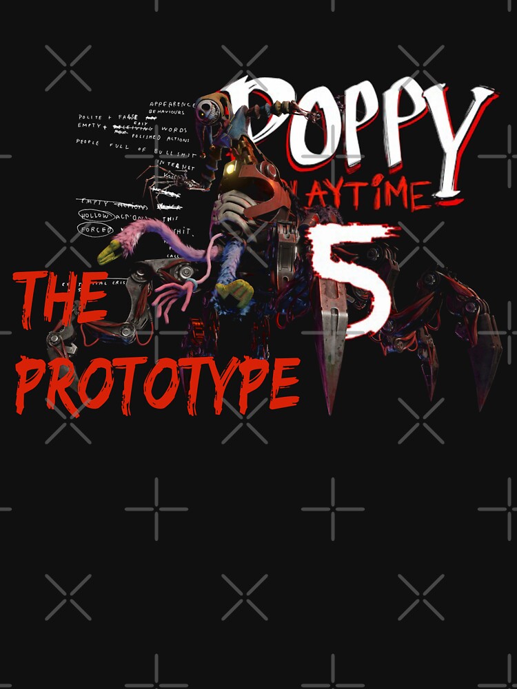 Poppy Playtime 5 - The Prototype by ProvideMeMilk T-Shirts, Hoodie, Sweatshirt | BlankRebels.com (Image 3)