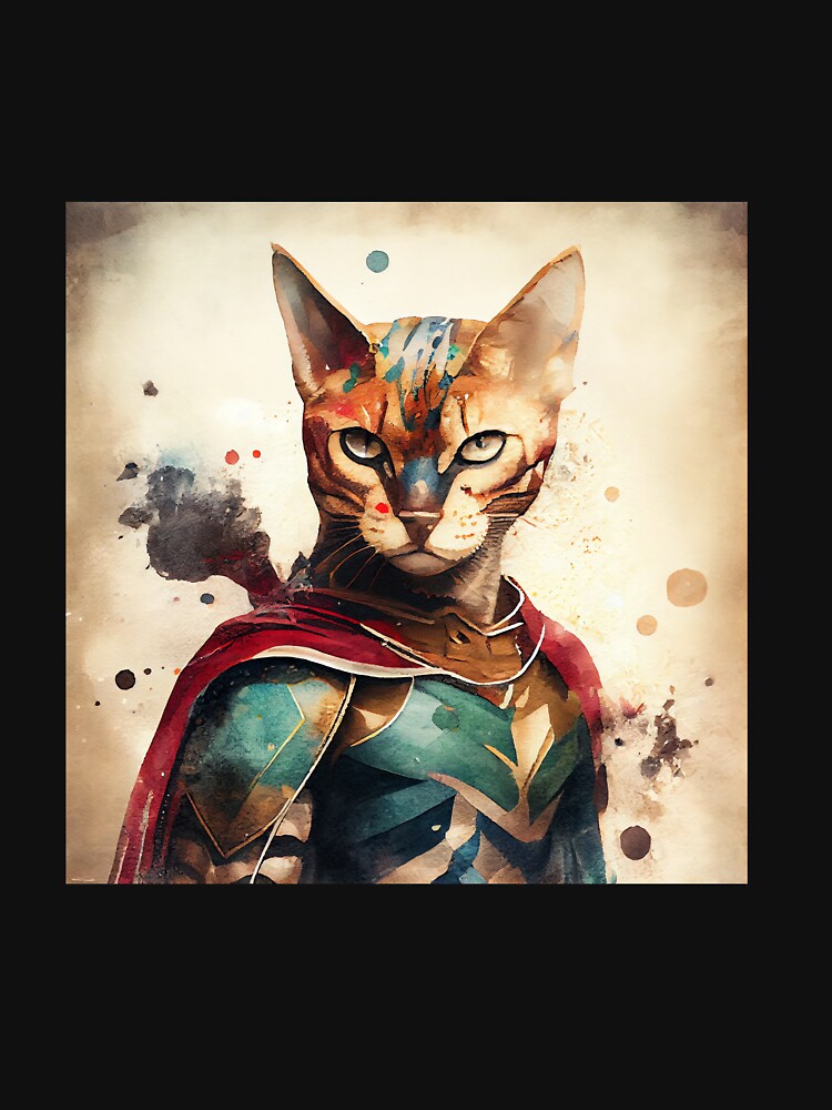 Bengal Cat Superhero 2 by EmilyDayDreams