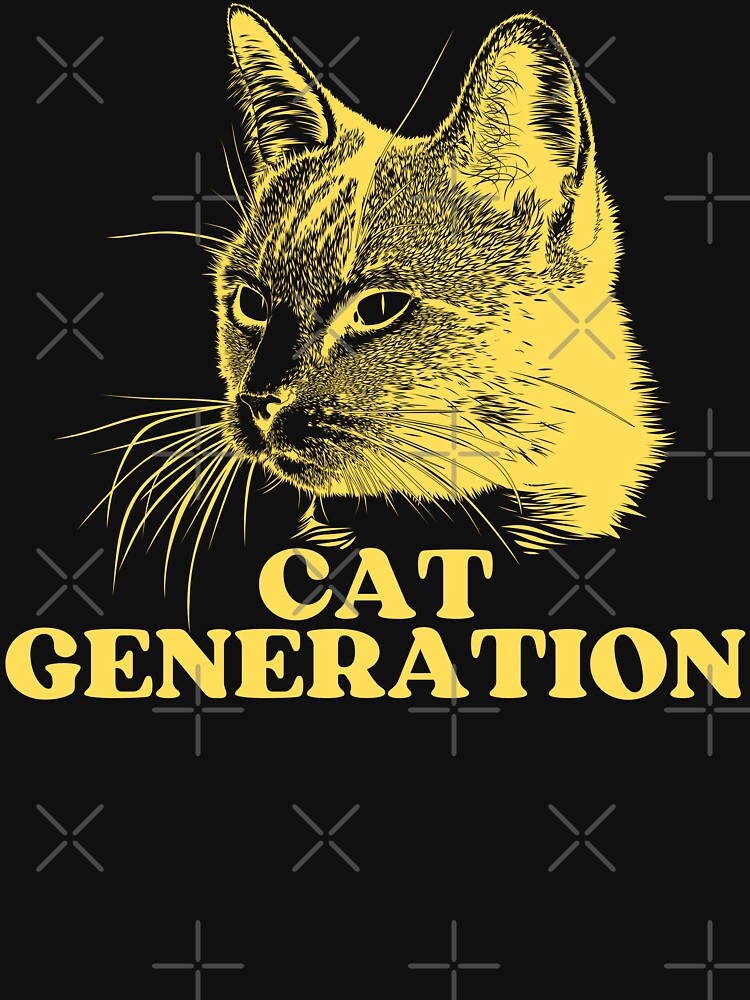 YELLOW CAT GENERATION - Funny Cat Pictures With Cat Sayings and Captions by FunnyCatsFam T-Shirts, Hoodie,... (Image 3)