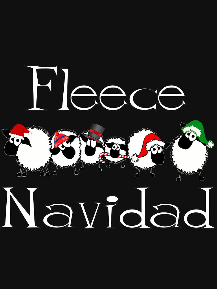 Fleece Navidad Christmas Pun by crcdhmdefr20