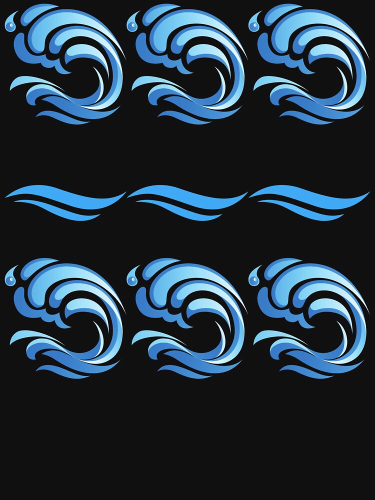 Chill and Relax Ocean Waves3 by kyds T-Shirts, Hoodie, Sweatshirt | BlankRebels.com (Image 3)