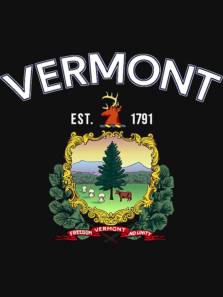 Vermont The Green Mountain State by YesterDayCheck T-Shirts, Hoodie, Sweatshirt | BlankRebels.com (Image 3)