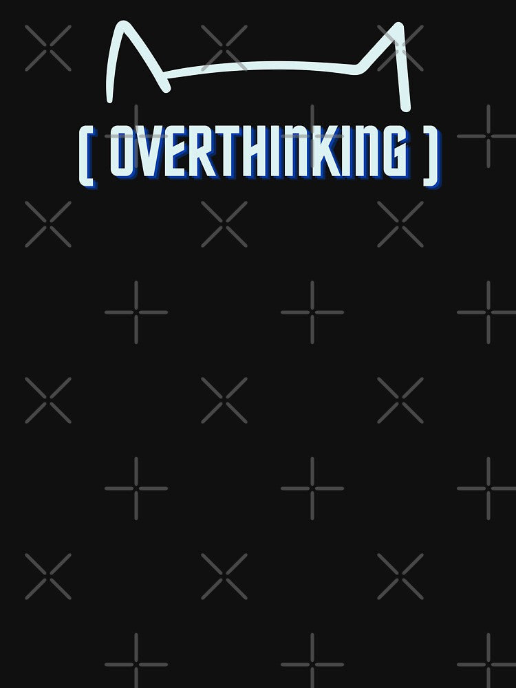 (OVERTHINKING) by YQvibe Studio T-Shirts, Hoodie, Sweatshirt | BlankRebels.com (Image 3)