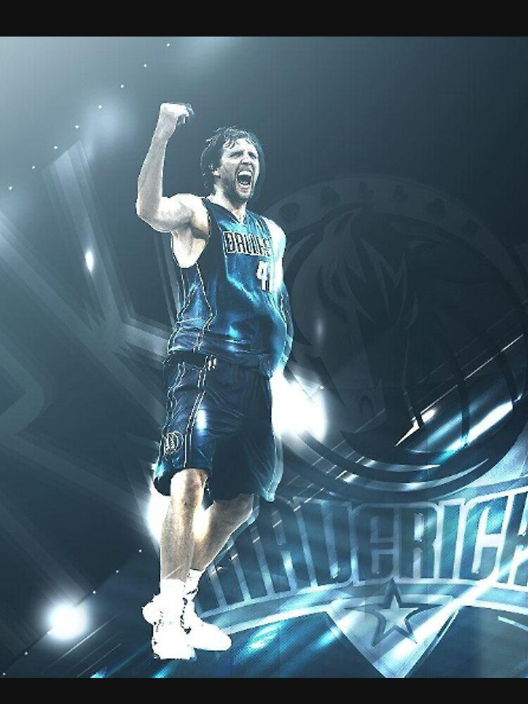 Those who endure conquer Tshirt for Dirk Nowitzki by KamleshChokshi
