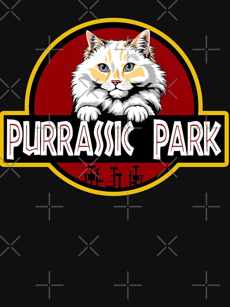 Funny Raggamuffin Cat Purrassic Park by Funny Shirts Matter Hoodie, Sweatshirt | BlankRebels.com (Image 3)