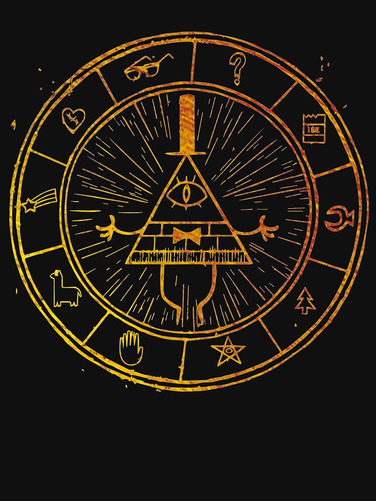 The Bill Cipher Wheel by linhlu14 T-Shirts, Hoodie, Sweatshirt | BlankRebels.com (Image 3)