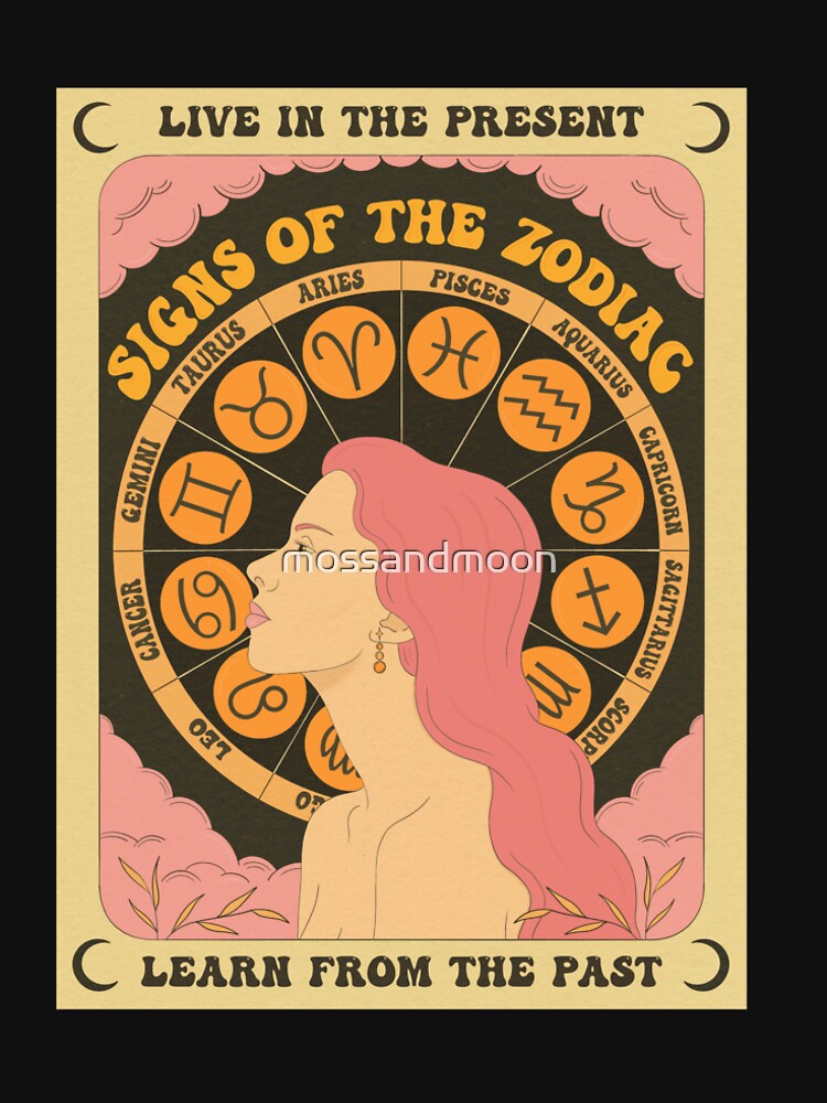 Signs of the Zodiac by mossandmoon T-Shirts, Hoodie, Sweatshirt | BlankRebels.com (Image 2)