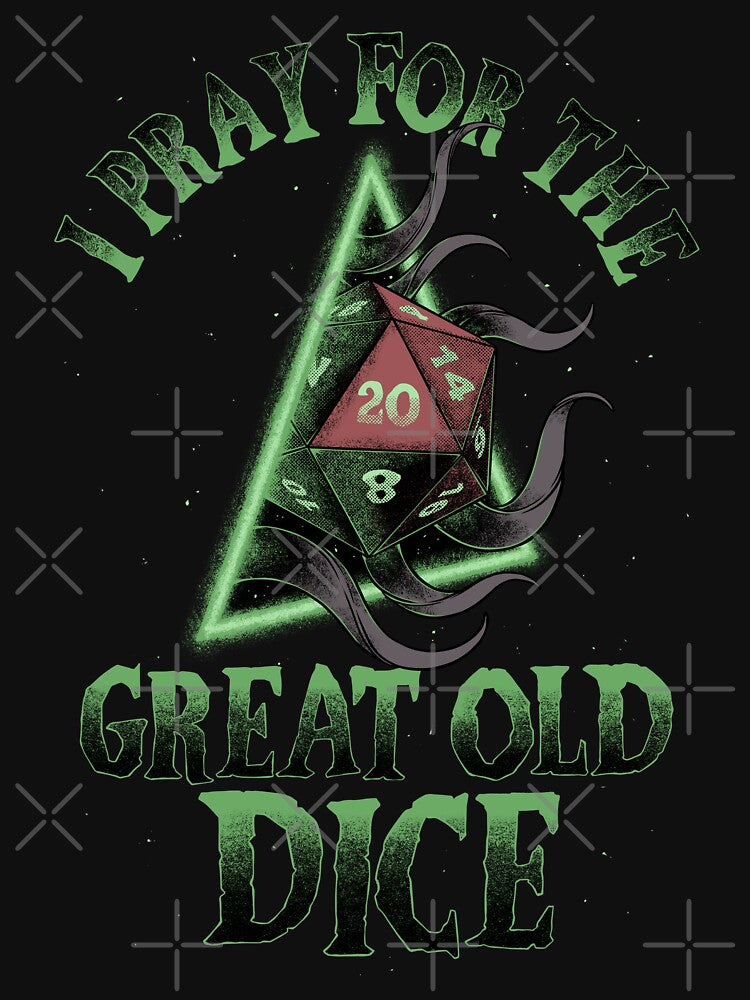 RPG - I Pray for the Great Old Dice by Studio Mootant T-Shirts, Hoodie, Sweatshirt | BlankRebels.com (Image 3)