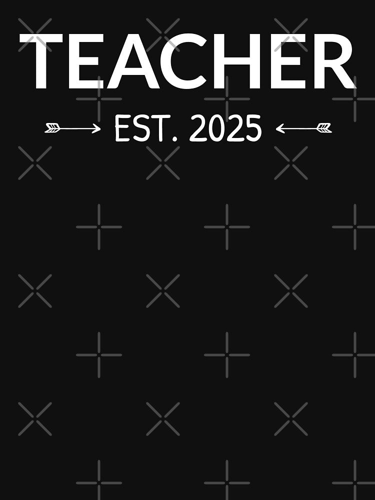Teacher Est. 2025 I by Lemon Pepper T-Shirts, Hoodie, Sweatshirt | BlankRebels.com (Image 3)
