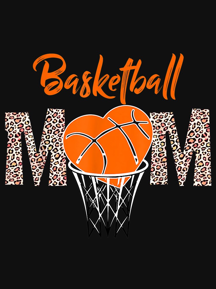Basketball Mom Cute Novelty Distressed by aprilsav T-Shirts, Hoodie, Sweatshirt | BlankRebels.com (Image 3)
