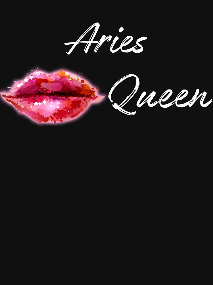 Aries Zodiac Birthday Lips Women by hoangtrongkhiem T-Shirts, Hoodie, Sweatshirt | BlankRebels.com (Image 3)