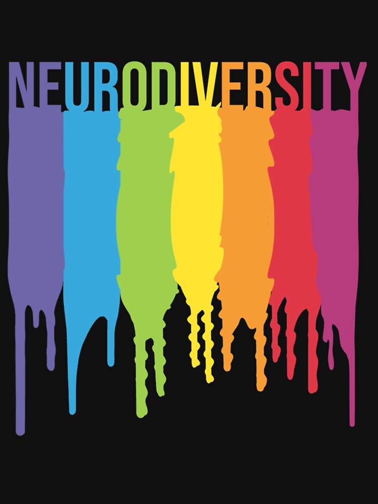 neurodiversity - autism awareness by hoiurara T-Shirts, Hoodie, Sweatshirt | BlankRebels.com (Image 3)