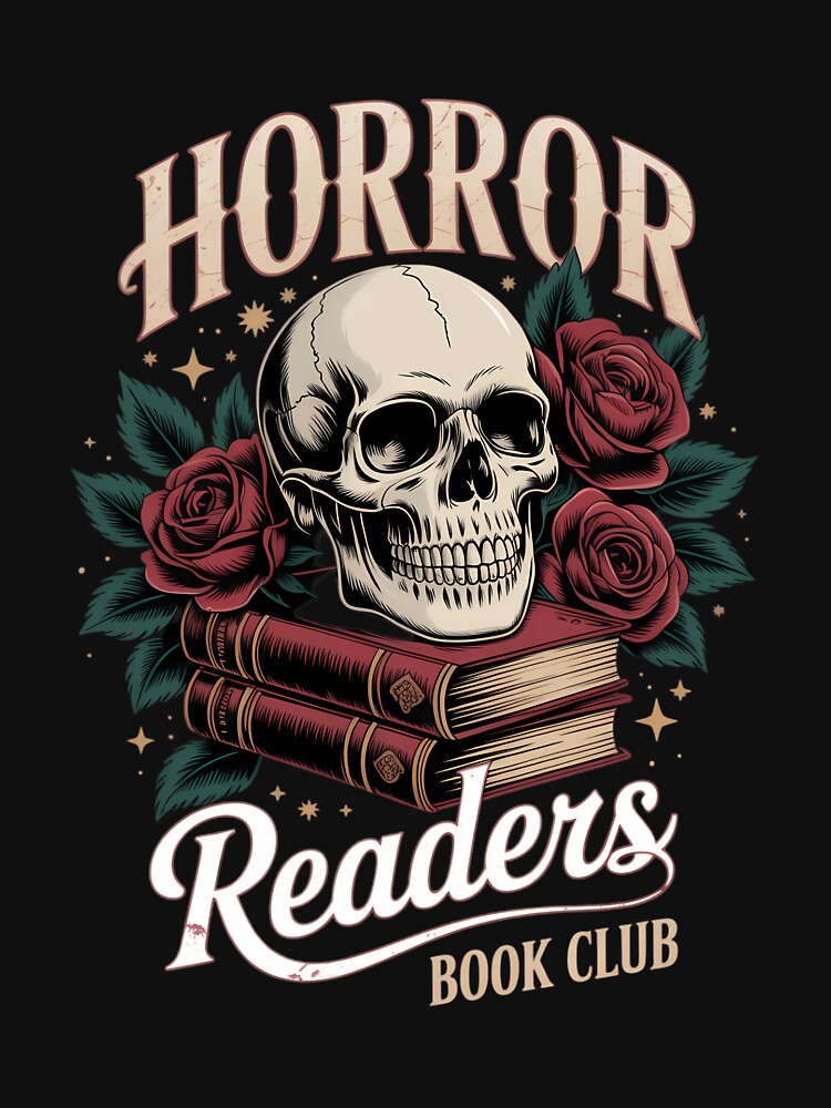 Horror Reading Spooky Vibes Bookish Horror Readers Book Club by LUCKYJEFFREY
