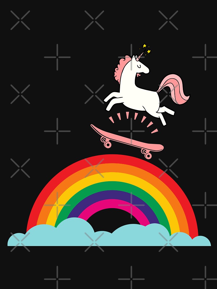Skateboard Unicorn by TOP-DESIGN4U T-Shirts, Hoodie, Sweatshirt | BlankRebels.com (Image 3)