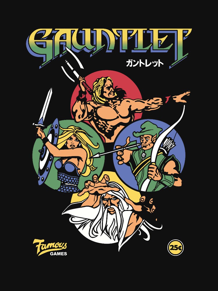 Gauntlet Retro Arcade Gaming by ArmoniaWilso99