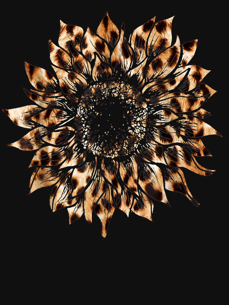 Leopard Sunflower Hippie Sunflower Cheetah Fashion by DeannaMarks T-Shirts, Hoodie, Sweatshirt | BlankRebels.com (Image 3)