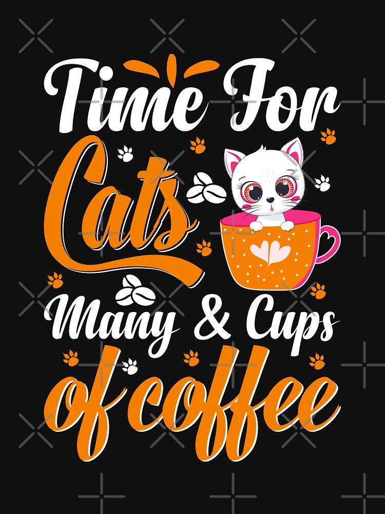 Time Cats Coffee T-Shirts, Hoodie, Sweatshirt