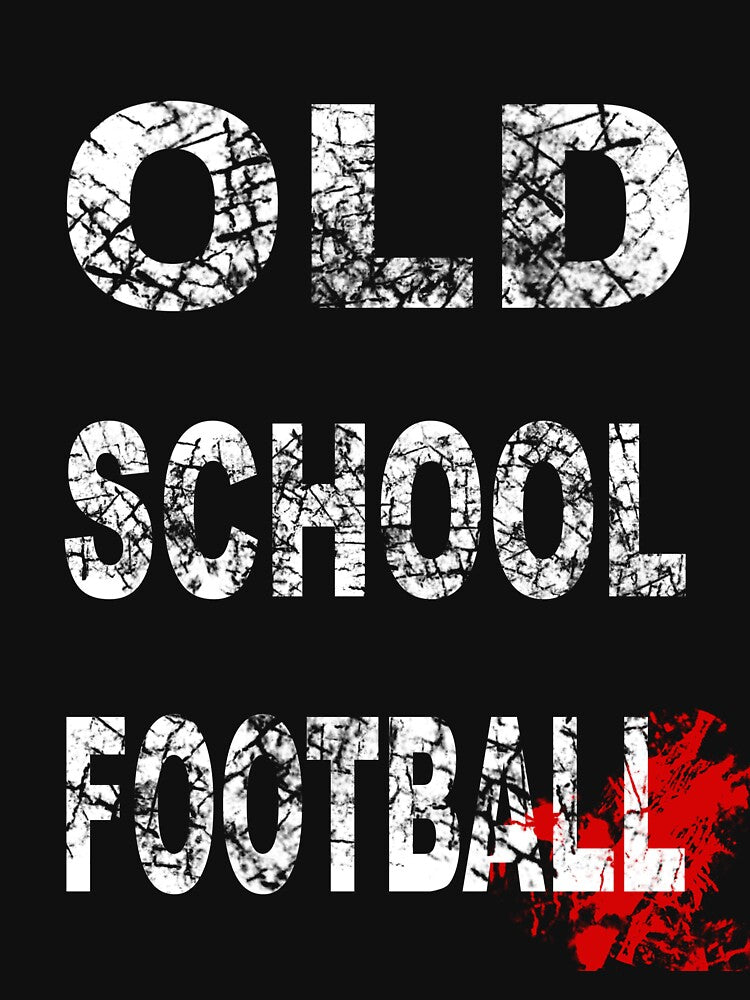 Old School Football by mrtraz T-Shirts, Hoodie, Sweatshirt | BlankRebels.com (Image 3)